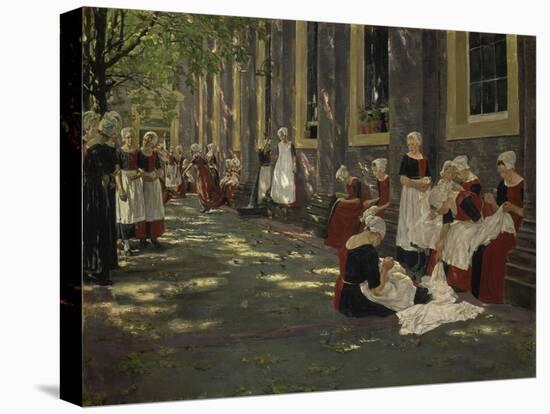 Free Period in the Amsterdam Orphanage, 1881/1882-Max Liebermann-Premier Image Canvas