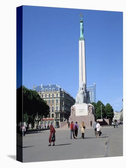 Freedom Monument, Riga, Latvia-Peter Thompson-Premier Image Canvas