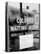 Freedom Riders: "Out of Order" Sign Pasted to Window for Segregated Waiting Room-Paul Schutzer-Premier Image Canvas