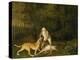 Freeman, the Earl of Clarendon's Gamekeeper, with a Dying Doe and Hound, 1800-George Stubbs-Premier Image Canvas