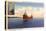 Freighters on Lake Superior, Minnesota-null-Stretched Canvas