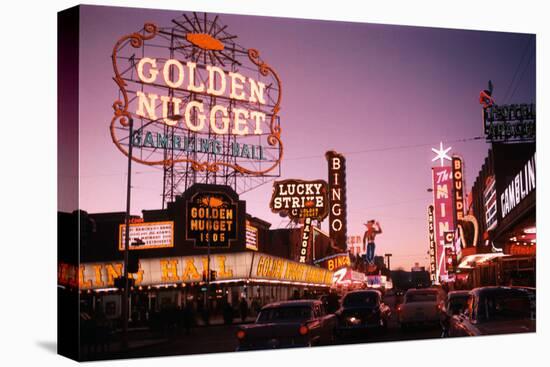 Fremont Street in Las Vegas-Philip Gendreau-Premier Image Canvas