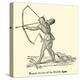 French Archer of the Middle Ages-null-Premier Image Canvas