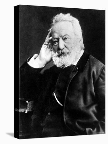 French Author Victor Hugo After Photo by Nadar-null-Premier Image Canvas