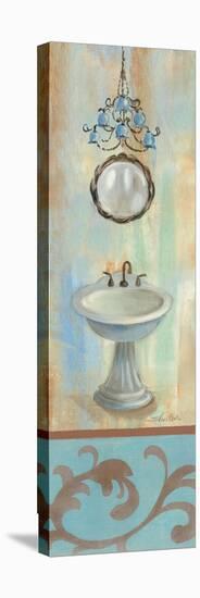 French Bathroom in Blue II-Silvia Vassileva-Stretched Canvas