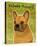 French Bulldog (Fawn)-John W Golden-Stretched Canvas