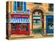 French Butcher Shop Montmartre-Marilyn Dunlap-Stretched Canvas
