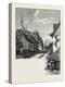 French Canadian Life, a Street in Chateau Richer, Canada, Nineteenth Century-null-Premier Image Canvas