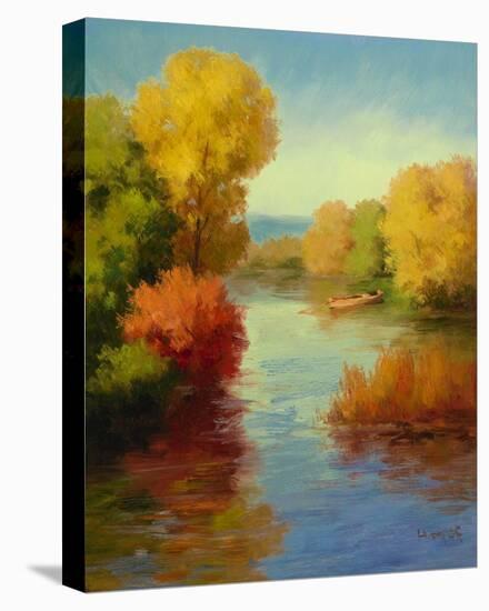 French Canal I-Karen Dupré-Stretched Canvas