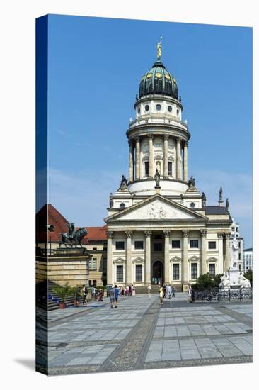 French Cathedral, Gendarmenmarkt Square, Berlin, Brandenburg, Germany, Europe-G & M Therin-Weise-Premier Image Canvas