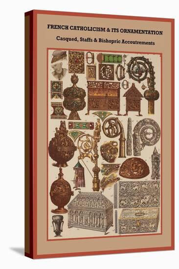 French Catholicism and its Ornamentation-Friedrich Hottenroth-Stretched Canvas
