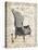 French Chair I-Gwendolyn Babbitt-Stretched Canvas