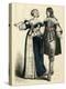 French Couple 1650-null-Stretched Canvas