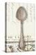 French Cuisine Spoon-Devon Ross-Stretched Canvas