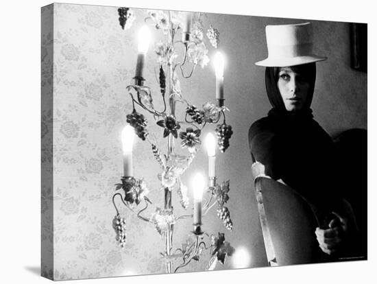 French Fashion Model Catherine Deneuve-Loomis Dean-Premier Image Canvas