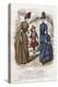 French Fashion Plate, Late 19th Century-null-Premier Image Canvas