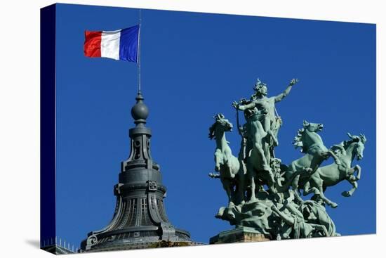 French Flag-Hans Peter Merten-Premier Image Canvas