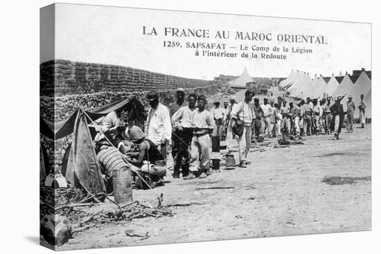 French Foreign Legion in Safsafat, Eastern Morocco, 20th Century-null-Premier Image Canvas