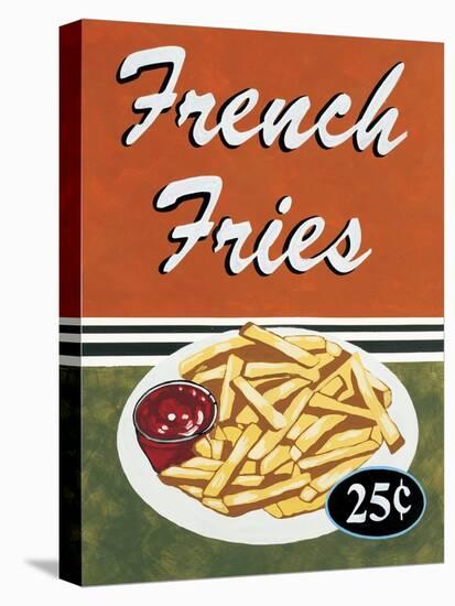 French Fries-Catherine Jones-Stretched Canvas