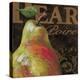 French Fruit Pear-Todd Williams-Stretched Canvas
