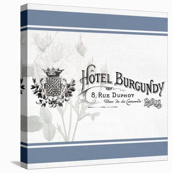 French Hotel 2-Kimberly Allen-Stretched Canvas