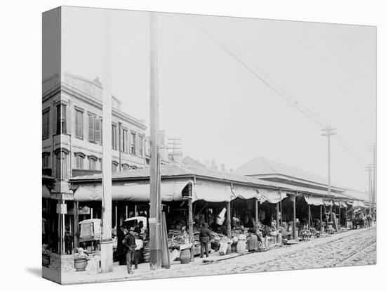 French Market, New Orleans, Louisiana-null-Stretched Canvas