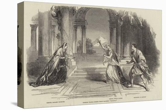 French Plays, Scene from Racine's Phedre-null-Premier Image Canvas