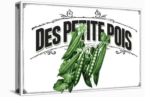 French Produce - Peas-The Saturday Evening Post-Premier Image Canvas