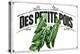 French Produce - Peas-The Saturday Evening Post-Premier Image Canvas