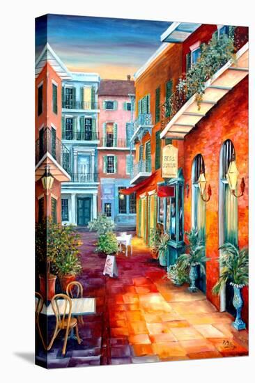 French Quarter Alleyway-Diane Millsap-Stretched Canvas