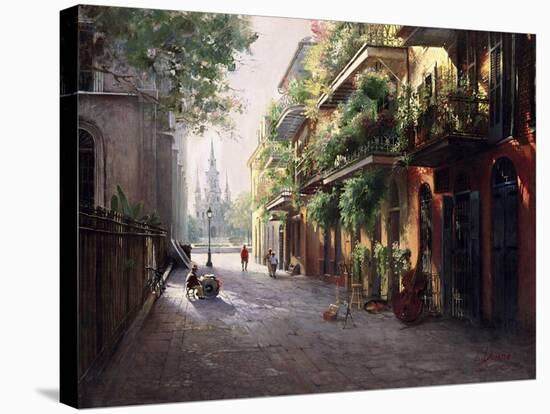 French Quarter-Lidia Dynner-Stretched Canvas