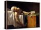 French Revolution: “” Jean Paul Marat (1743-1793) Murdered in His Bathtub on 13/07/1793” Painting B-Jacques Louis David-Premier Image Canvas