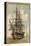 French Sailing Frigate Tourville-null-Premier Image Canvas