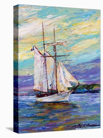 French Scooner-Lucy P. McTier-Premier Image Canvas