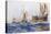 French Ships of King Louis IX During Eighth Crusade in 1268-null-Premier Image Canvas