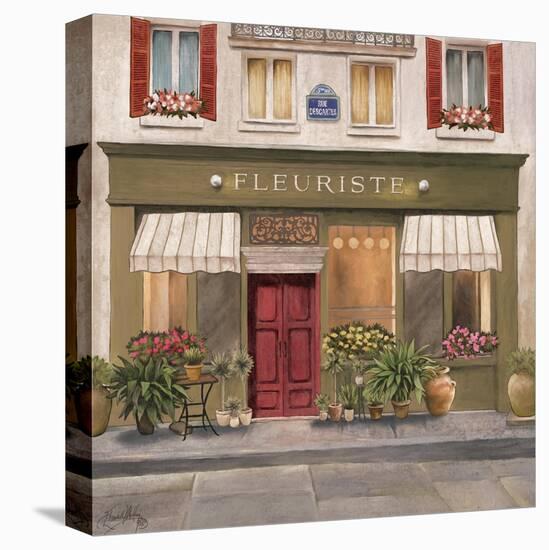 French Store II-Elizabeth Medley-Stretched Canvas