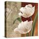 French Tulip Collage I-Abby White-Stretched Canvas