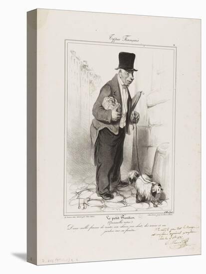 French Types: the Man with Small Private Income-Honore Daumier-Premier Image Canvas