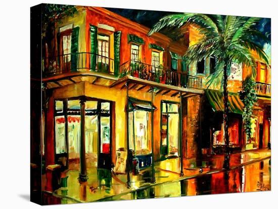 Frenchmans Street In New Orleans-Diane Millsap-Stretched Canvas