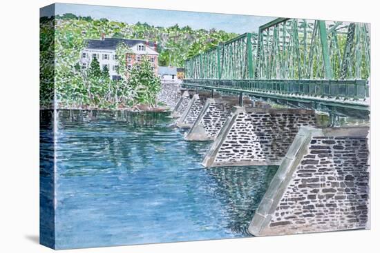 Frenchtown Bridge, 2004-Anthony Butera-Premier Image Canvas