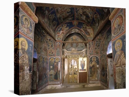 Frescoes from Section Facing Apse, Byzantine Church of Our Lady of Asinou-null-Premier Image Canvas