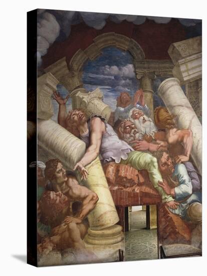 Frescoes in Chamber of Giants-Giulio Romano-Premier Image Canvas