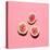 Fresh Figs on Pink Background.Vanilla Fashion Style-Evgeniya Porechenskaya-Stretched Canvas