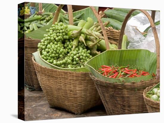 Fresh Fruit and Vegetable Market, Khon Kaen, Isan, Thailand-Gavriel Jecan-Premier Image Canvas