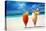 Fresh Fruit Juices on a Tropical Beach-Iakov Kalinin-Premier Image Canvas