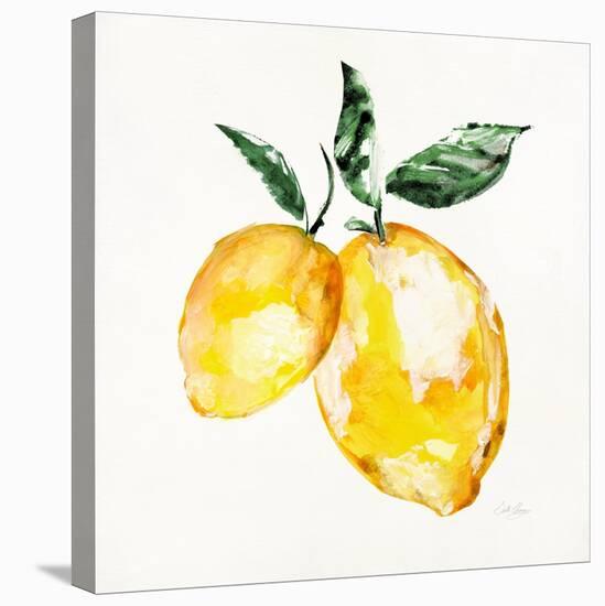 Fresh Lemons I-Stella Chang-Stretched Canvas