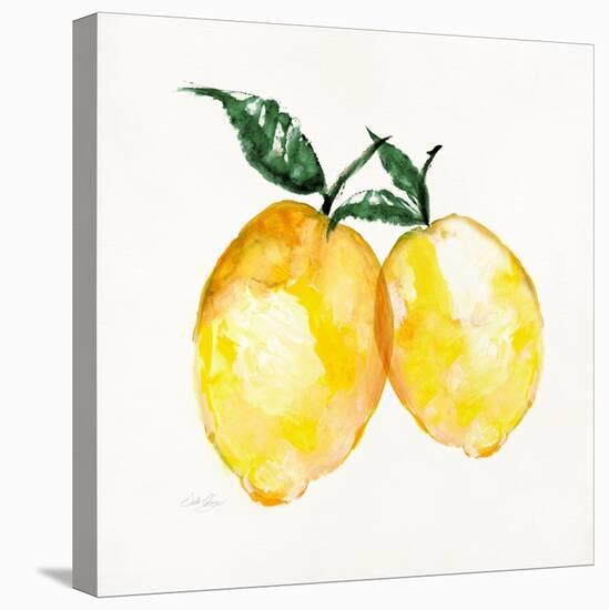 Fresh Lemons II-Stella Chang-Stretched Canvas