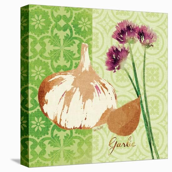 Fresh Linen Garlic-Lola Bryant-Stretched Canvas