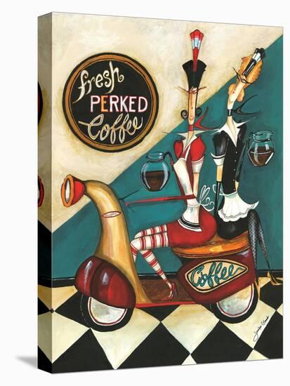 Fresh Perked Coffee-Jennifer Garant-Premier Image Canvas