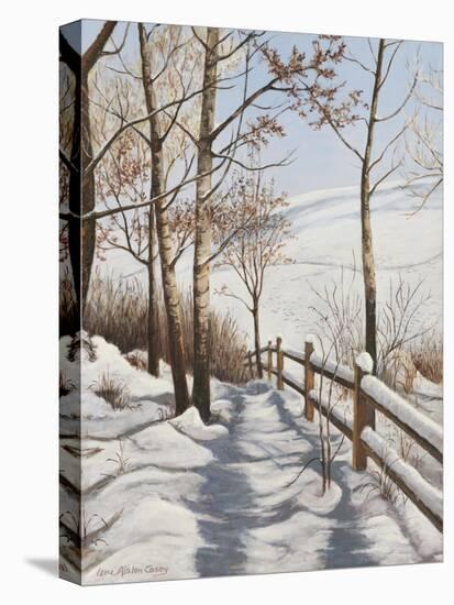 Fresh Snow-Lene Alston Casey-Stretched Canvas